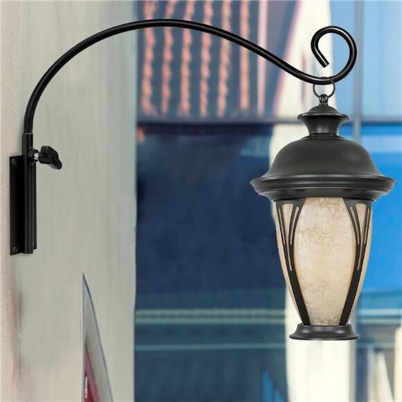 Hanging Plant Bracket, Iron Plant Hanger with Screwdriver - Picture 2 of 7